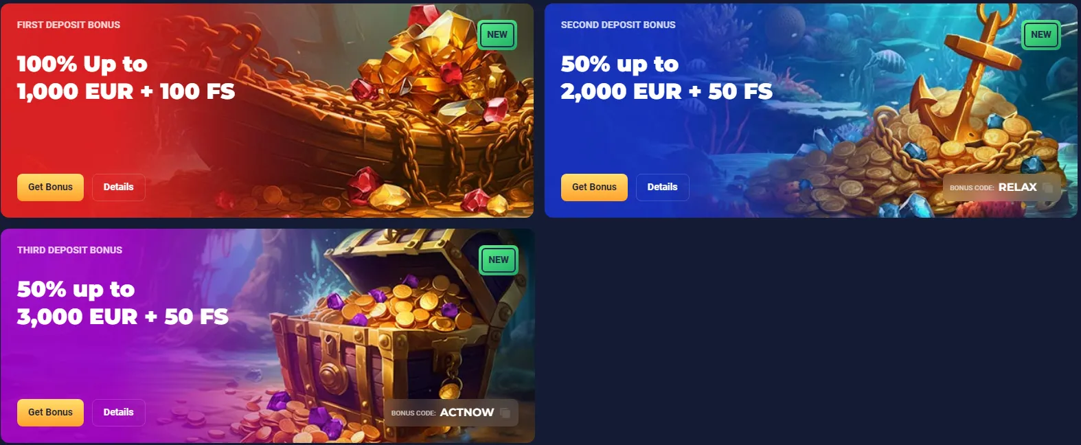 Joo Casino Welcome Bonus 332x221