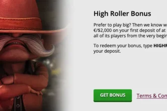 Playamo High Roller Bonus 332x221