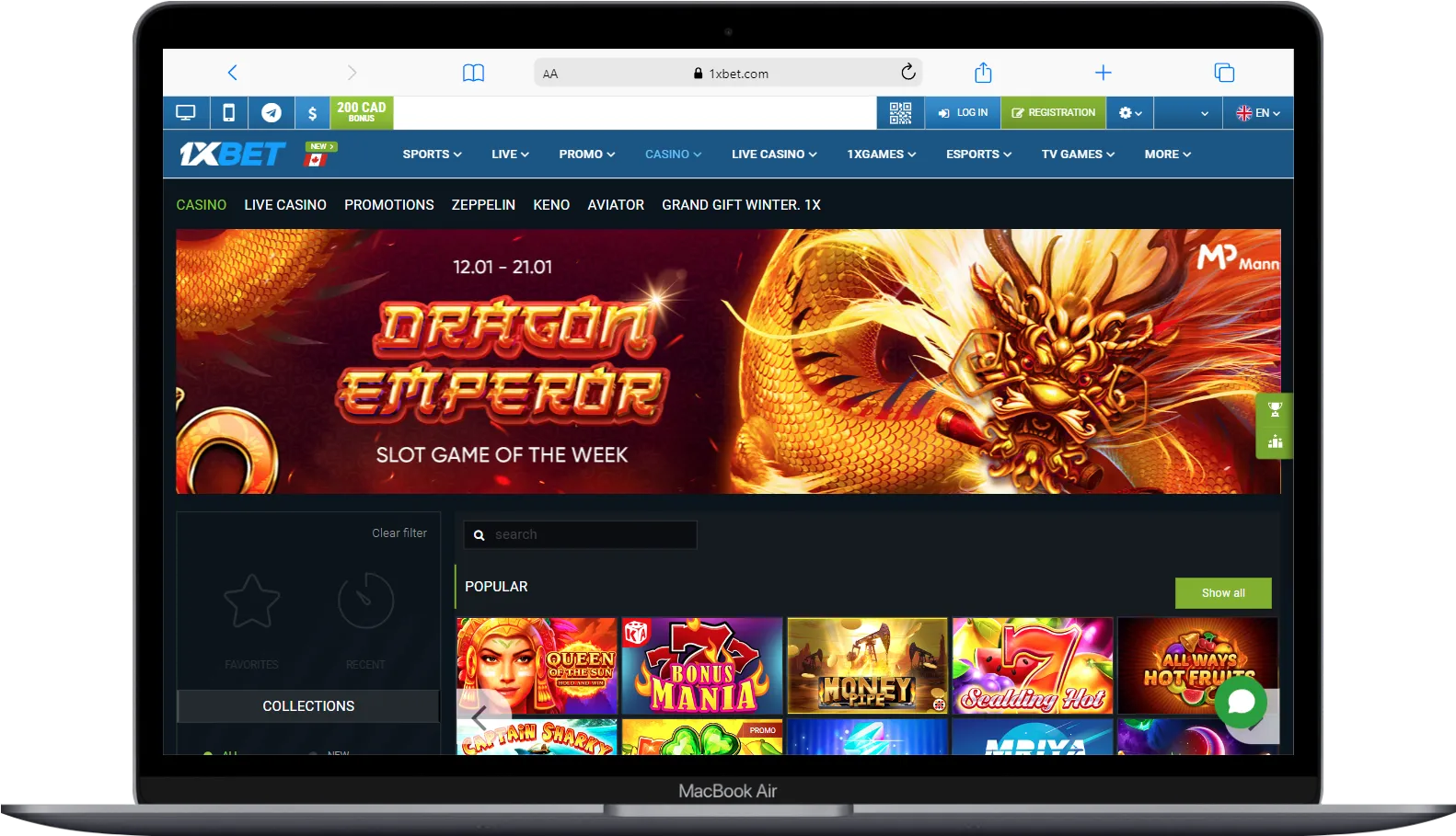 1xBet Laptop 768x441