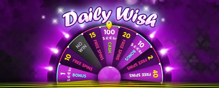 888 Casino Daily Wish 200x81