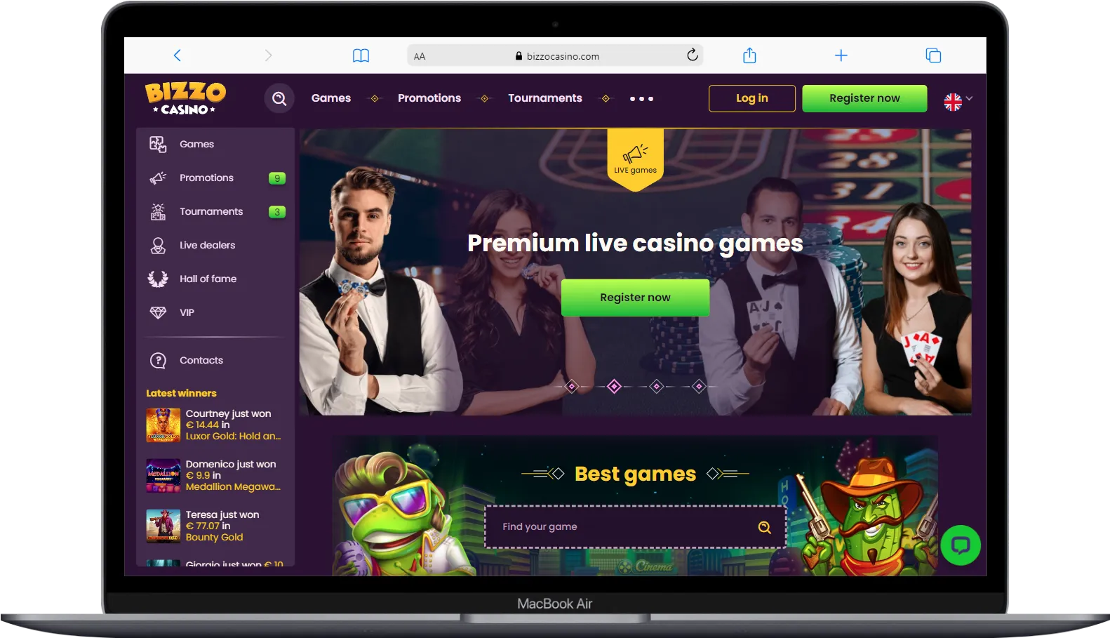 Bizzo Casino Laptop 768x441
