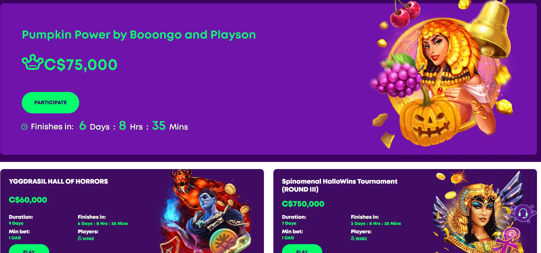 Casino Rocket Tournaments 332x221