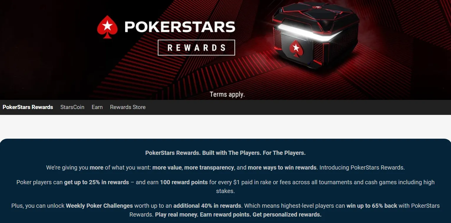 Pokerstars Personalized Rewards 332x221