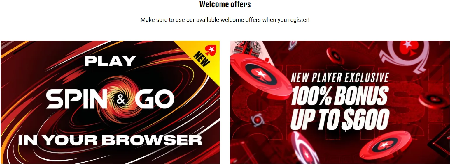 Pokerstars Welcome Offer 332x221