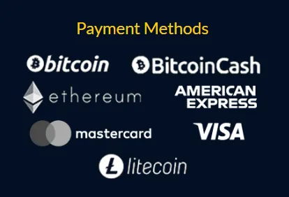 Yabby Casino Payment Methods 332x221