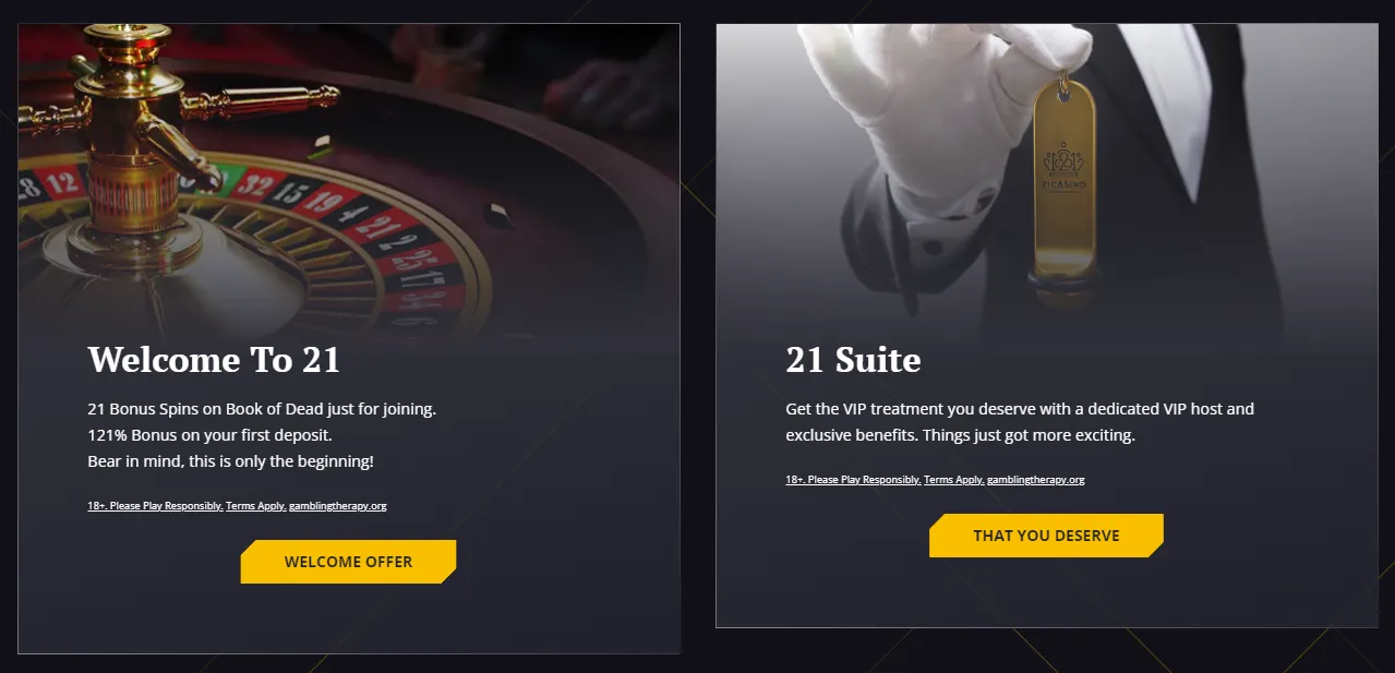 21 Casino Bonuses 200x96