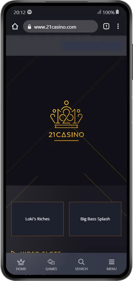 21 Casino Mobile