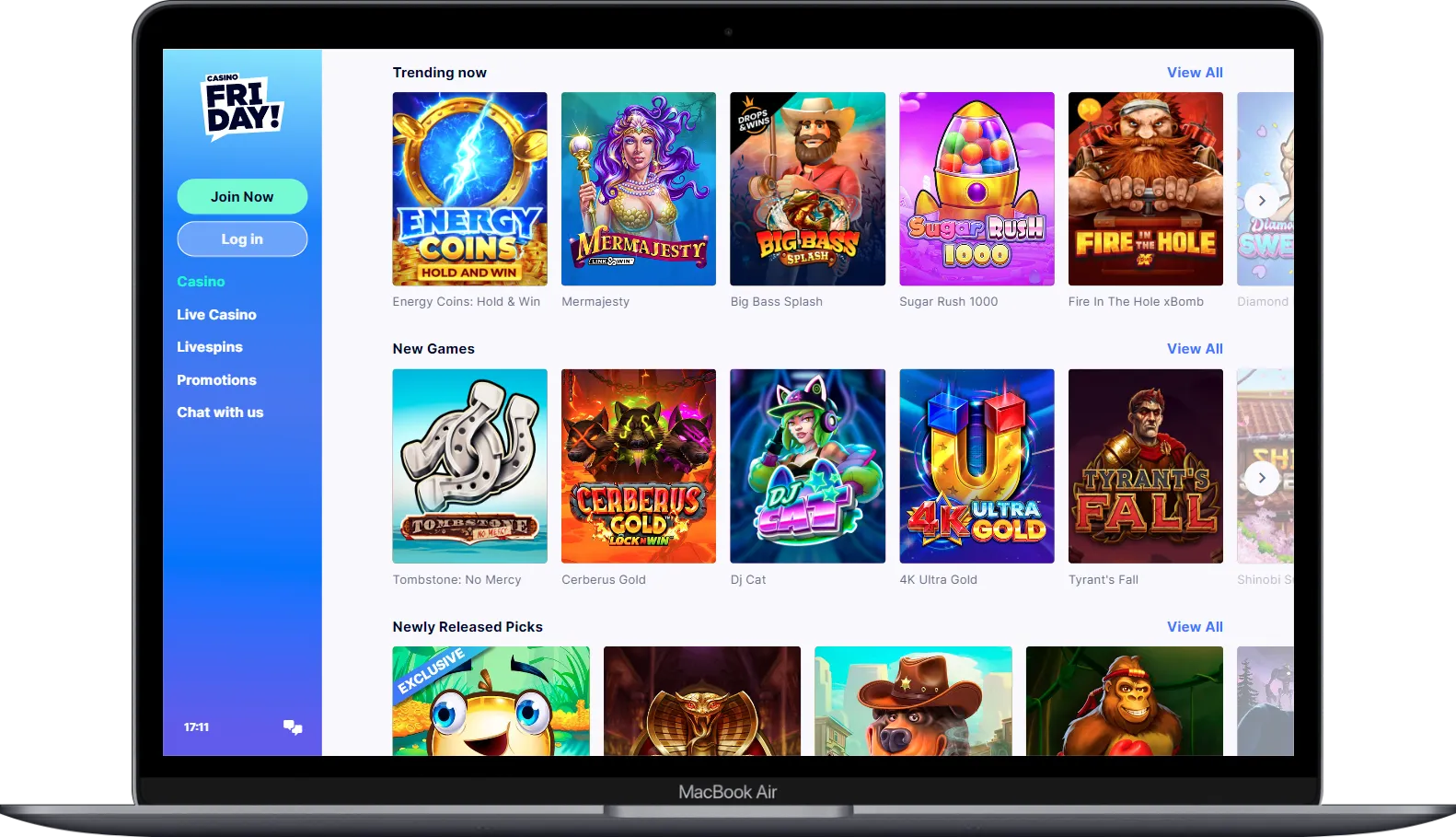 Casino Friday Laptop 768x441
