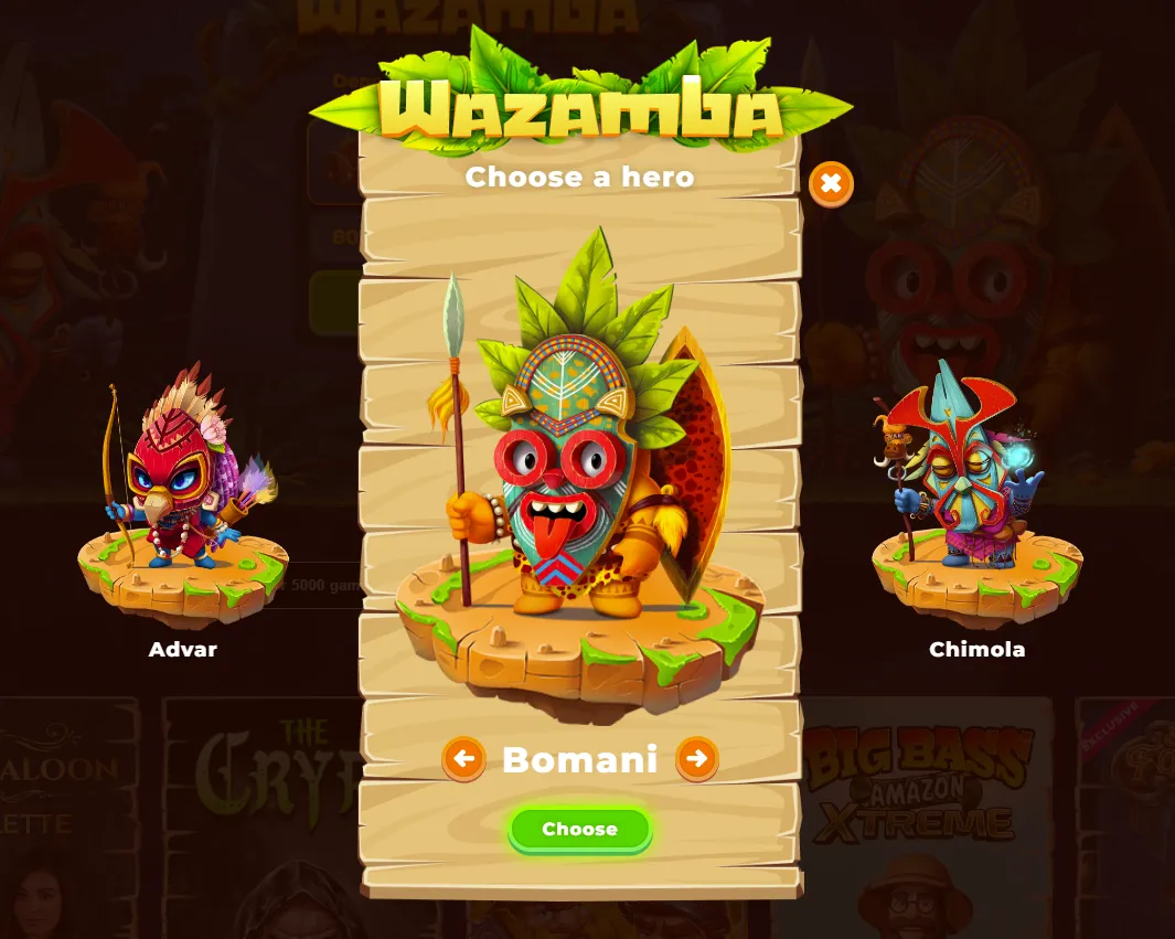 Wazamba Casino Bonus Crab 200x160
