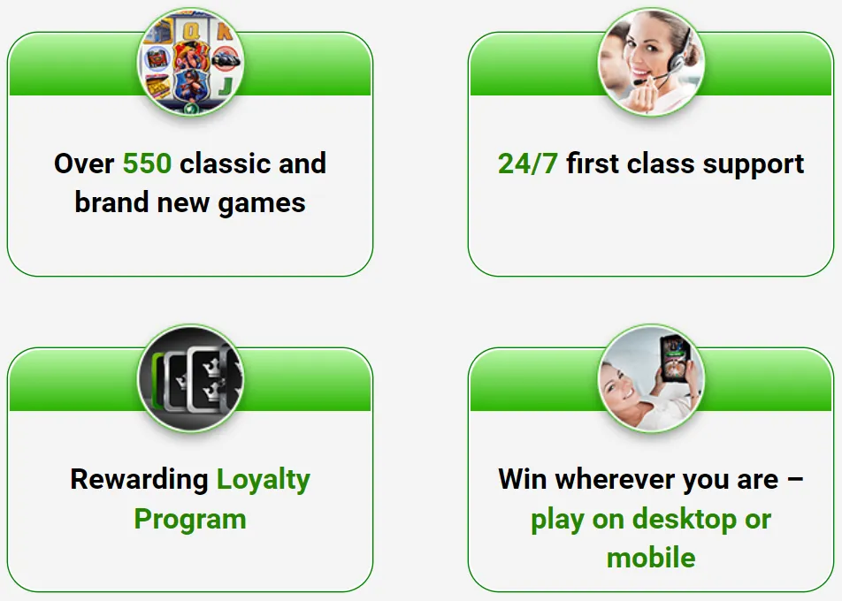 Casino Classic Advantages 332x221