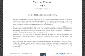 Casino Classic Auditor Certificate 3 332x221