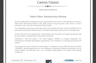 Casino Classic Auditor Certificate 4 332x221