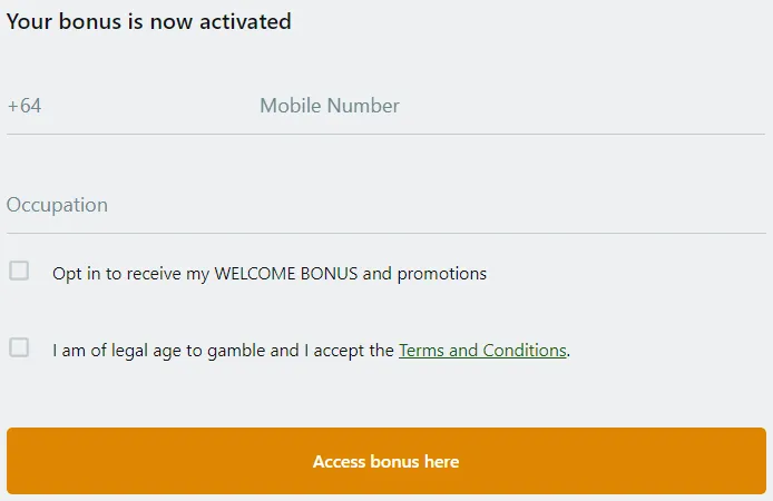 Casino Classic Registration 5 332x221