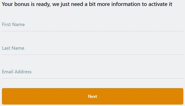 Casino Classic Registration 332x221