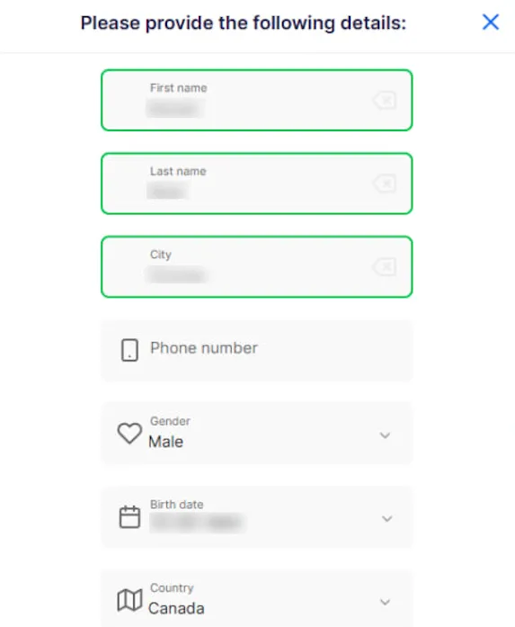 Ice Casino Registration 2 332x221