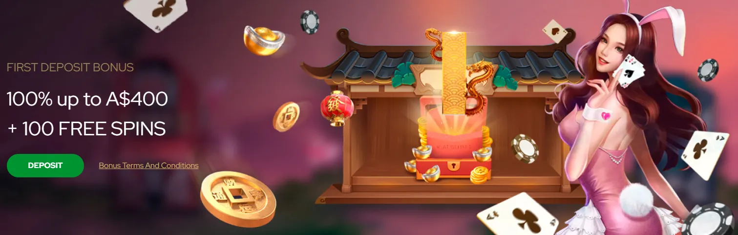 Katsubet First Deposit Bonus 332x221