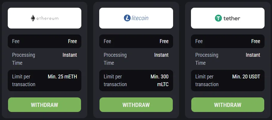 King Billy Casino Withdrawal Methods 3 332x221