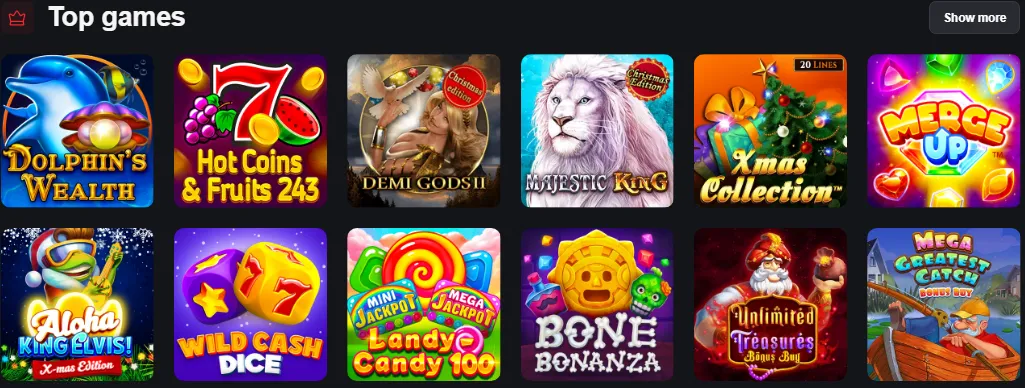 Syndicate Casino Top Games 332x221