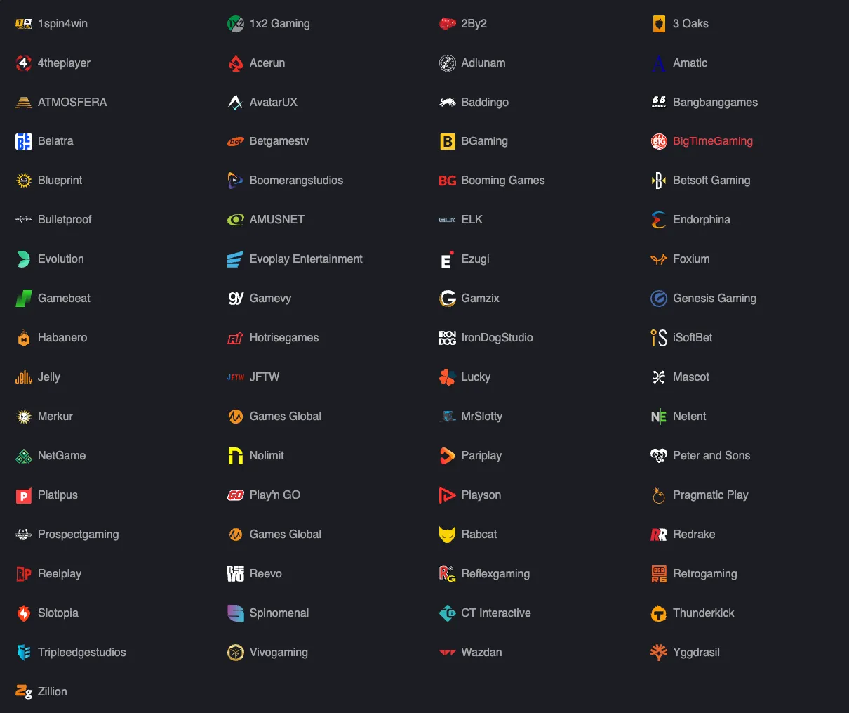 Syudicate Casino Providers 332x221