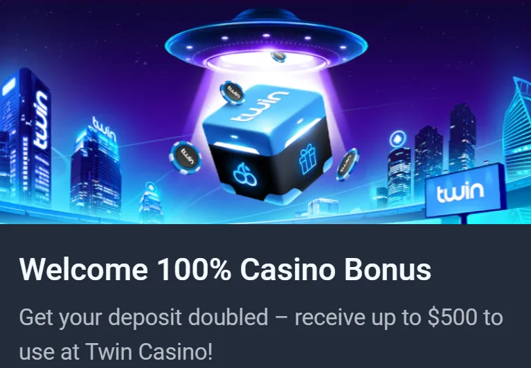 Twin Casino Welcome Bonus 332x221