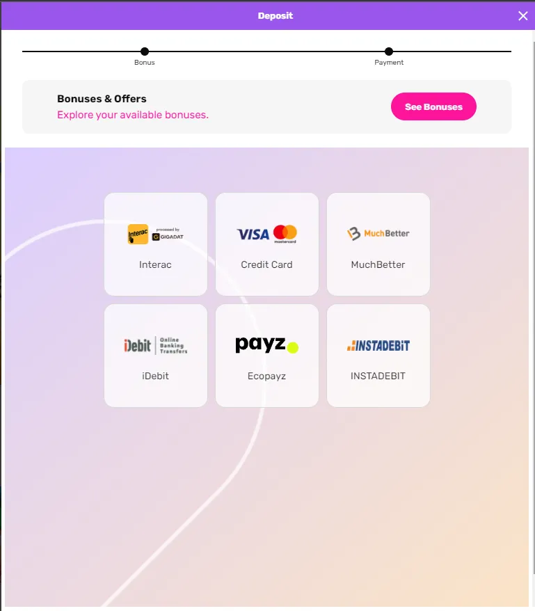 21.com Deposit 332x221