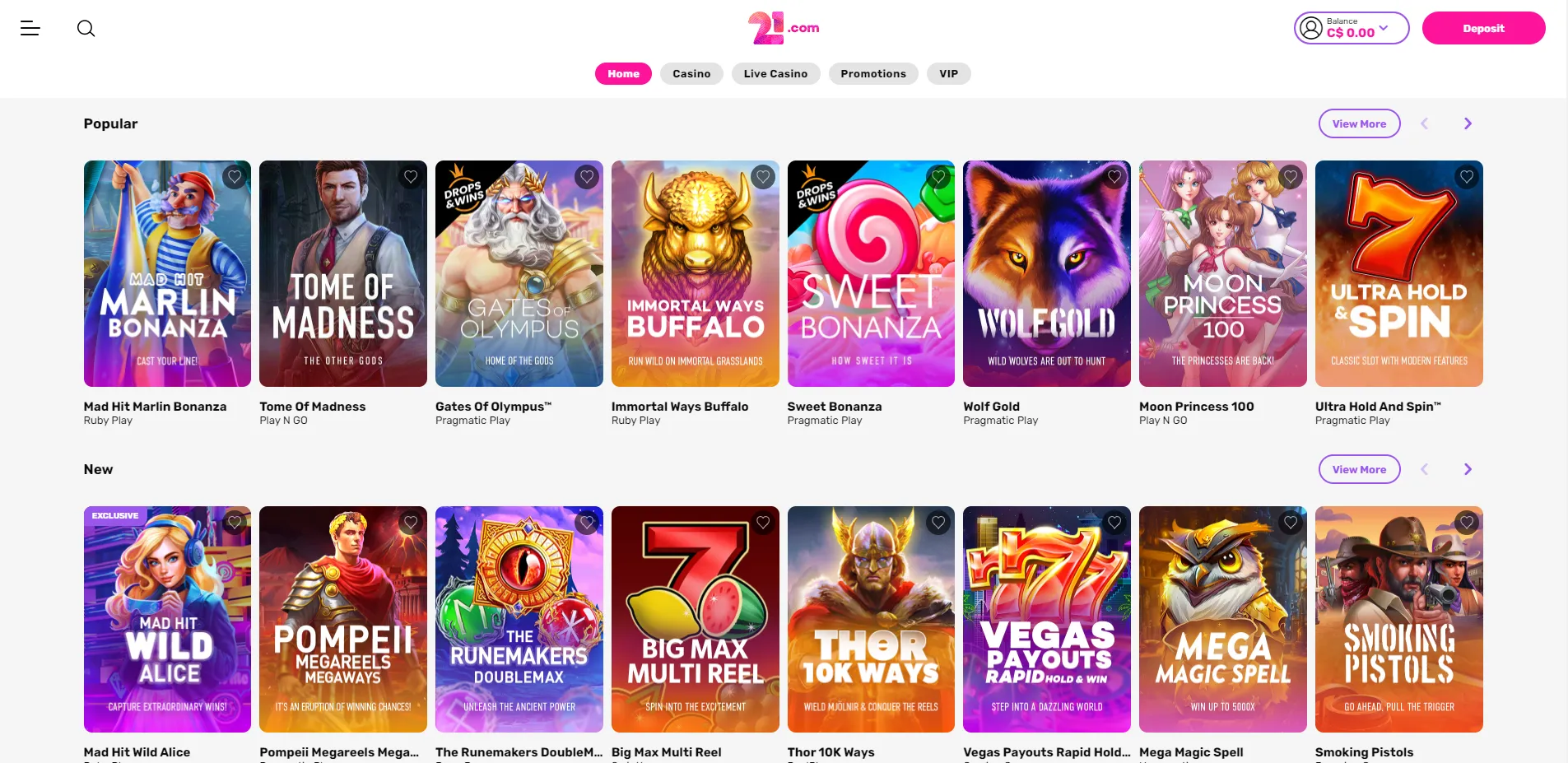 21.com Library 332x221