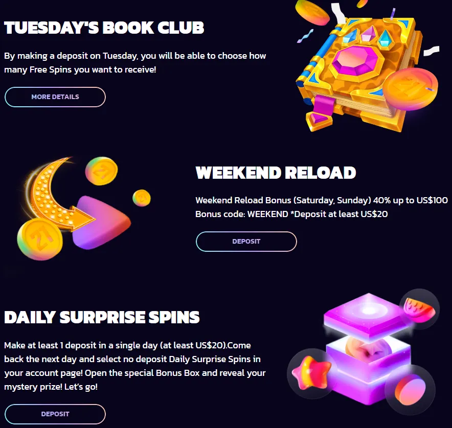 21bit Casino Bonuses 332x221