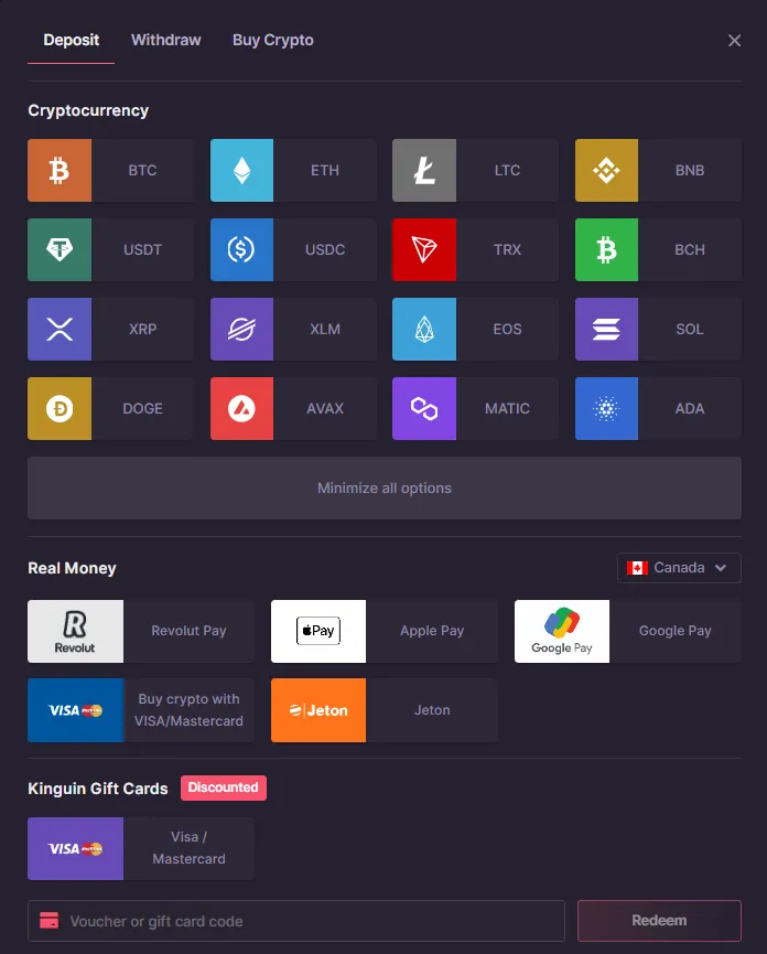 500 Casino Deposits 332x221