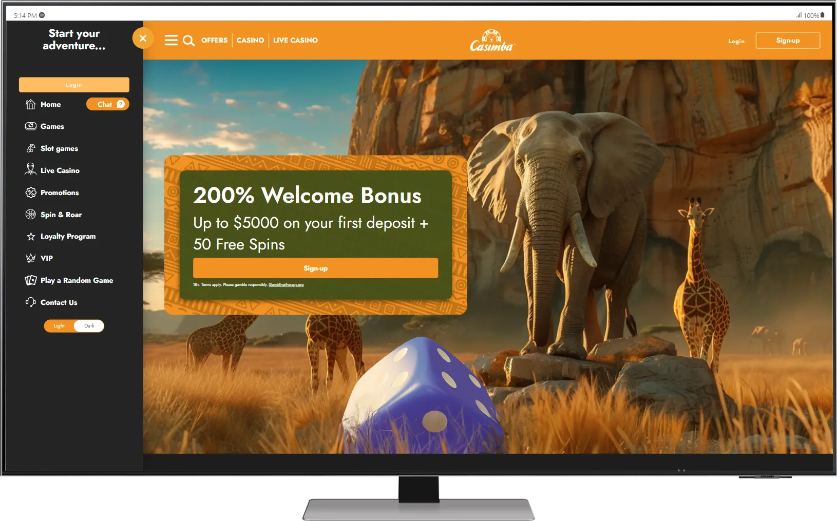 Casimba Casino Desktop 768x478