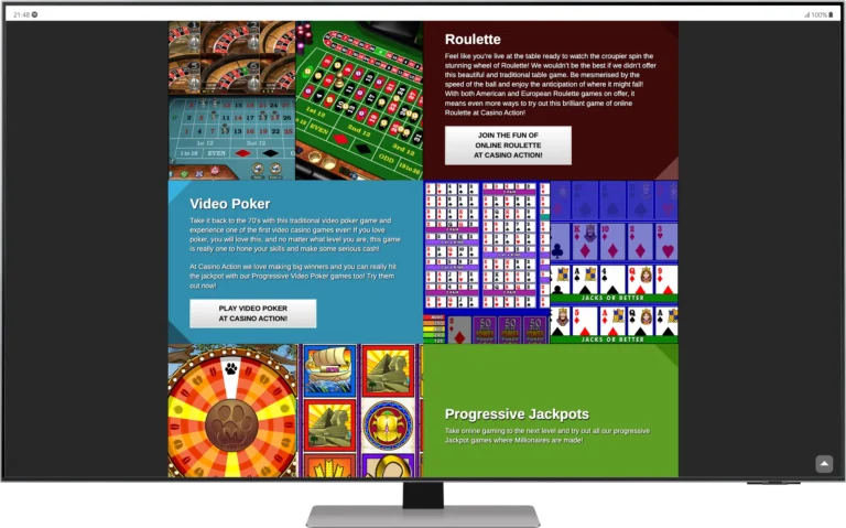 Casino Action Desktop 768x479