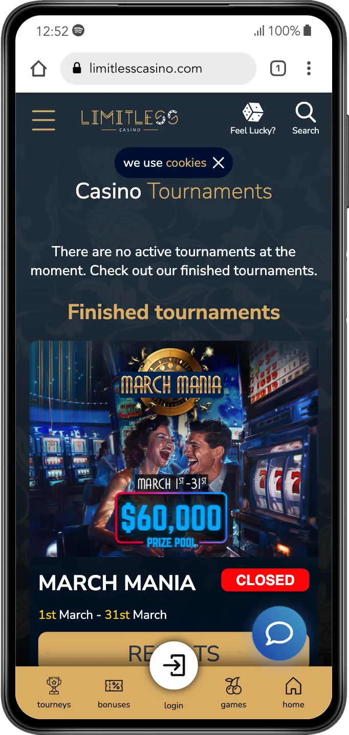 Limitless Casino Mobile