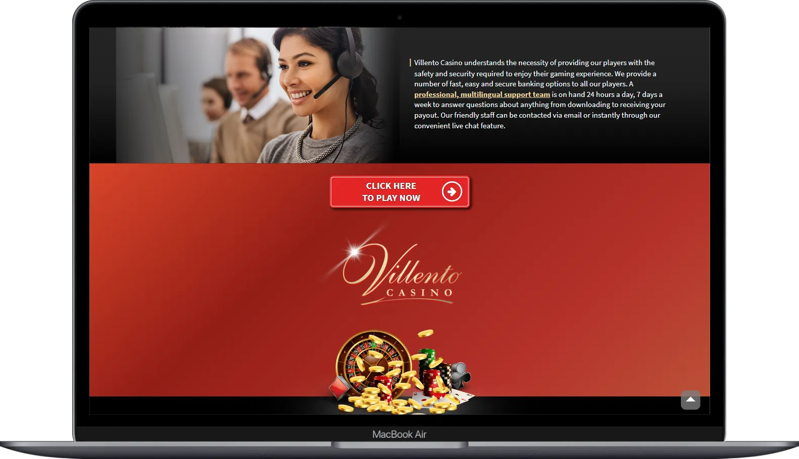 Villento Casino Laptop 768x441