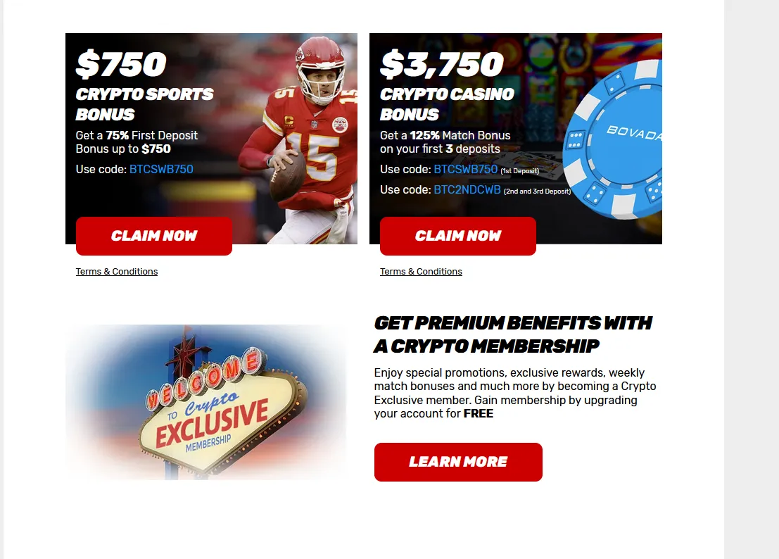 Bovada Casino Bonus 4 332x221