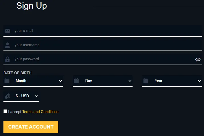 Brango Casino Registration 332x221