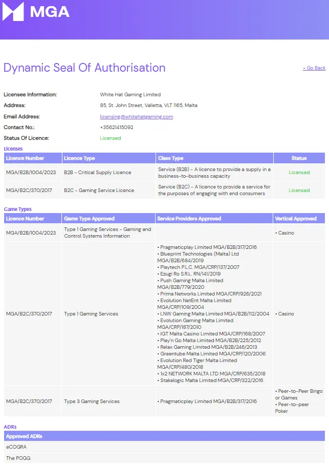 Casimba License 332x221