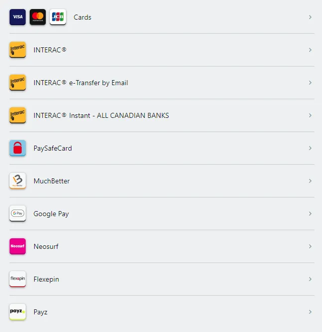 Casino Action Deposits 332x221