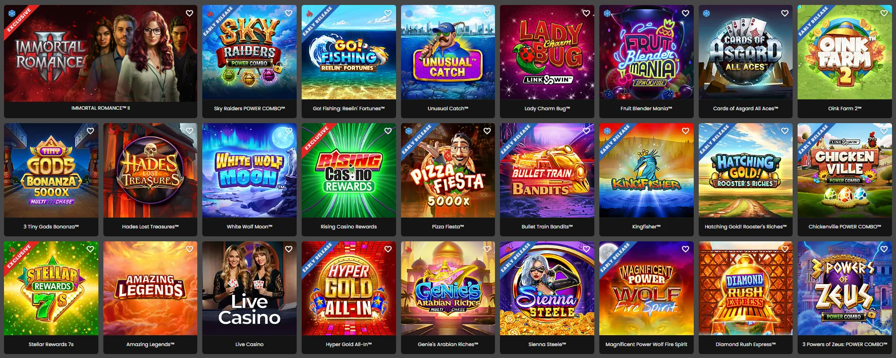 Casino Action Games 332x221