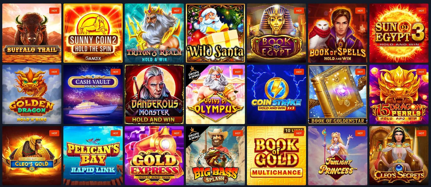 Golden Star Casino Games 332x221