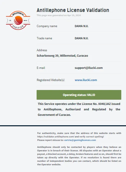 I Lucki License 332x221