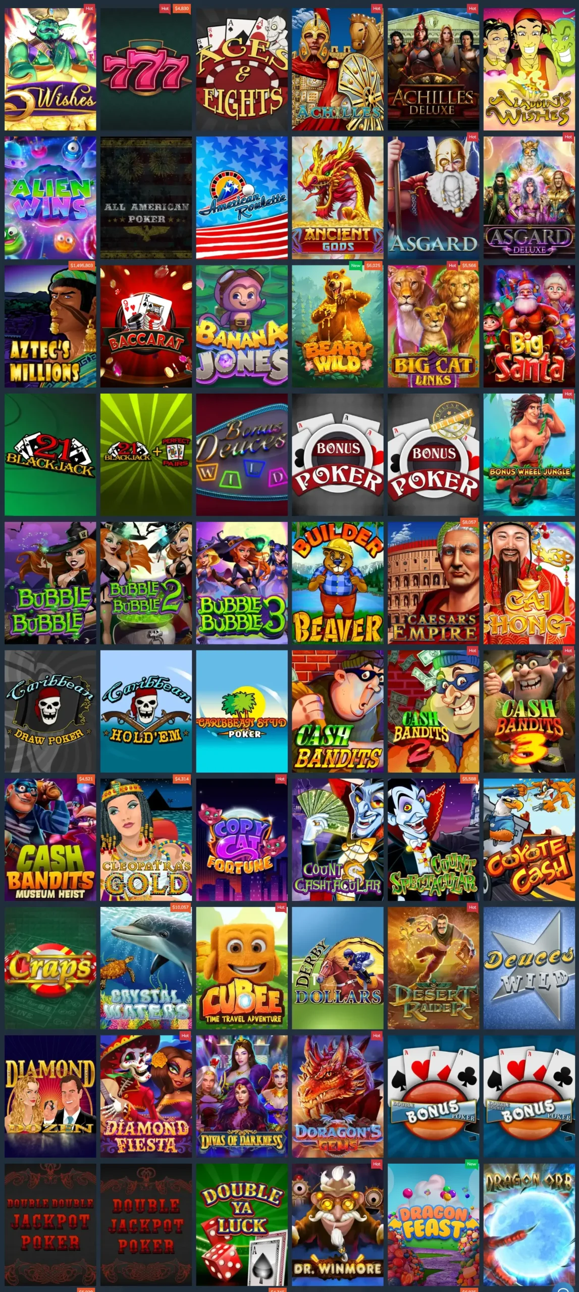 Limit Less Casino Games 332x221