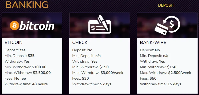 Miami Club Casino Withdraw 332x221