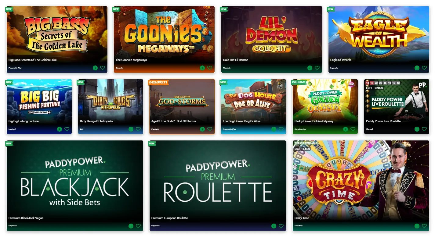 Paddy Power Games 332x221