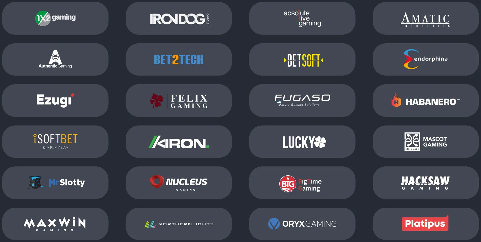 Rocketplay Casino Providers2 332x221