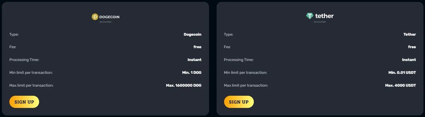 Rocketplay Casino Withdrawal Methods4 332x221