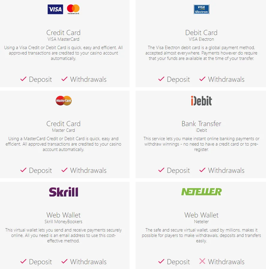 Ruby Fortune Payments 332x221