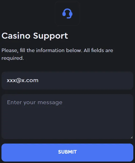 Skycrown Casino Support 332x221