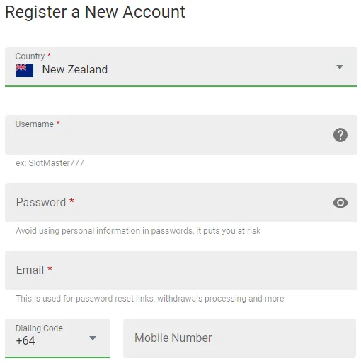 Spin Palace Casino Registration 332x221