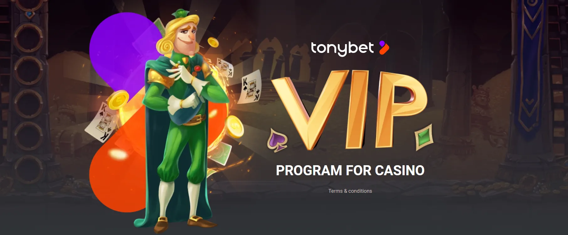 Tonybet Vip Program 332x221