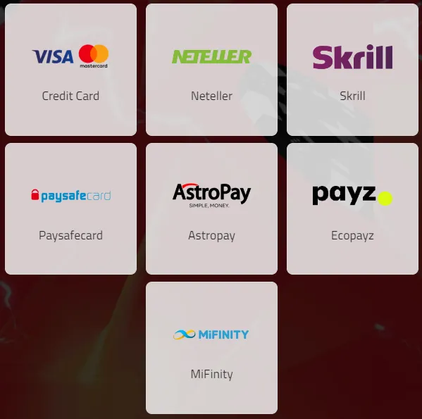 Ultra Casino Deposits 332x221