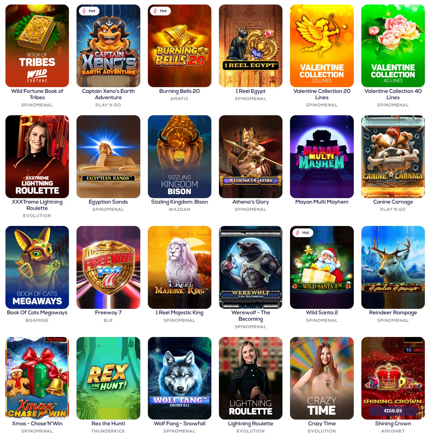 Wild Fortune Games 332x221